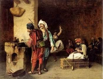 unknow artist Arab or Arabic people and life. Orientalism oil paintings 60 oil painting image